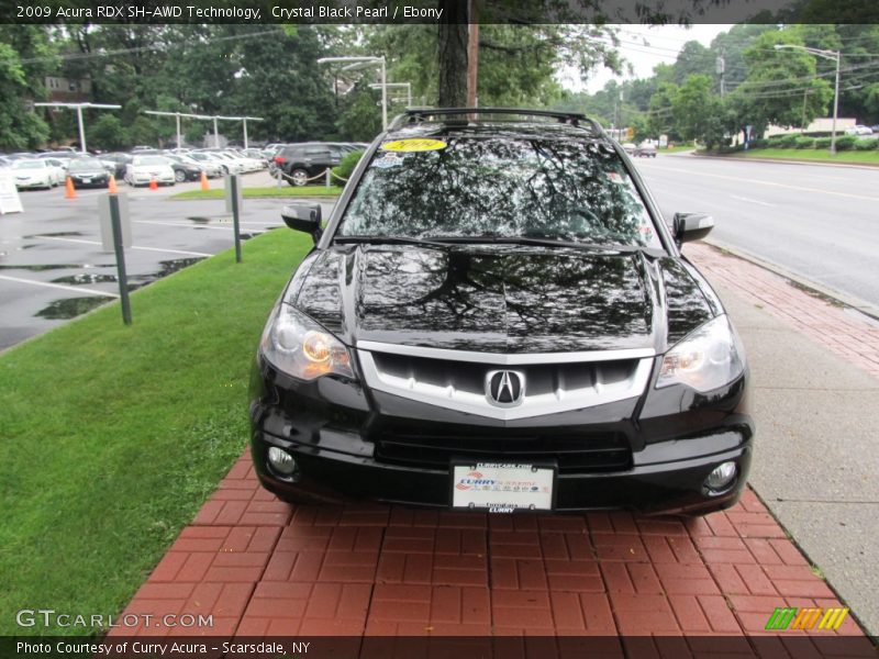 Crystal Black Pearl / Ebony 2009 Acura RDX SH-AWD Technology