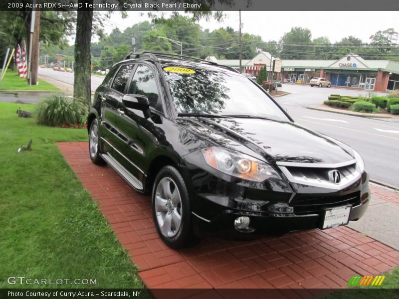 Crystal Black Pearl / Ebony 2009 Acura RDX SH-AWD Technology