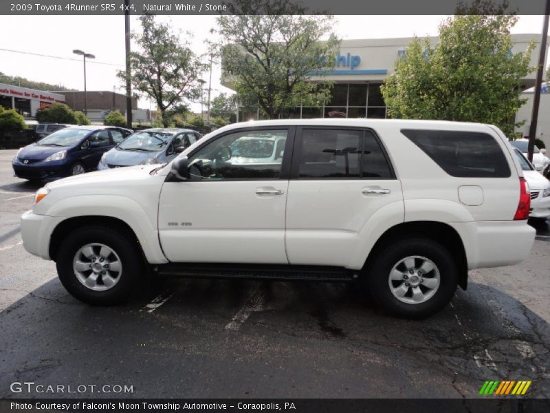 Natural White / Stone 2009 Toyota 4Runner SR5 4x4