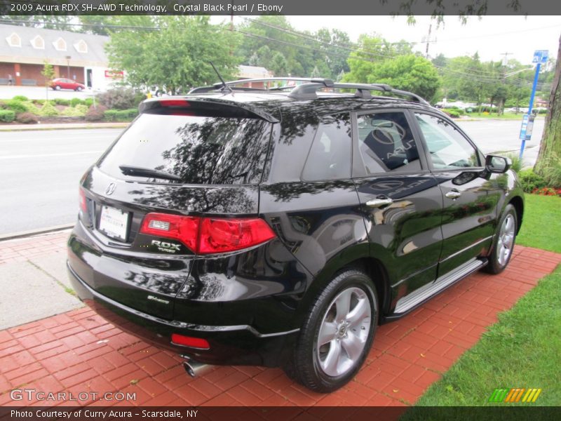 Crystal Black Pearl / Ebony 2009 Acura RDX SH-AWD Technology
