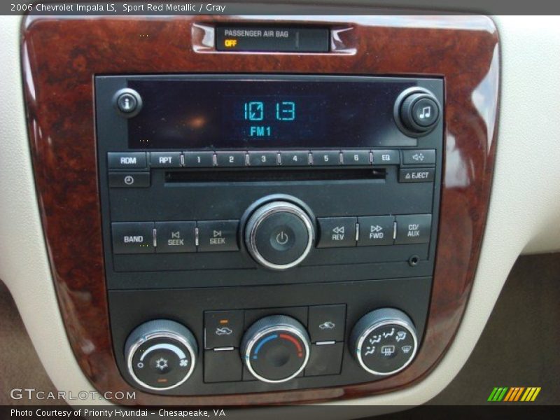 Sport Red Metallic / Gray 2006 Chevrolet Impala LS