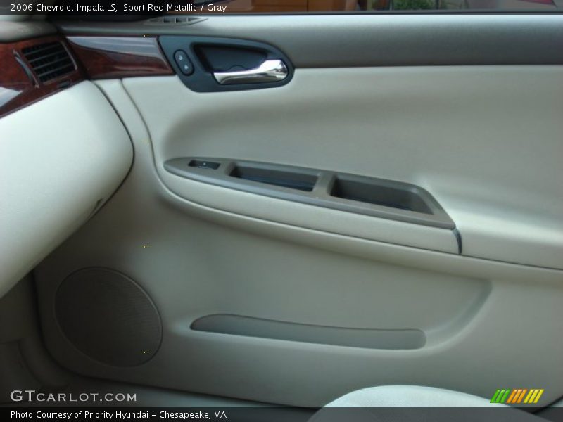 Sport Red Metallic / Gray 2006 Chevrolet Impala LS