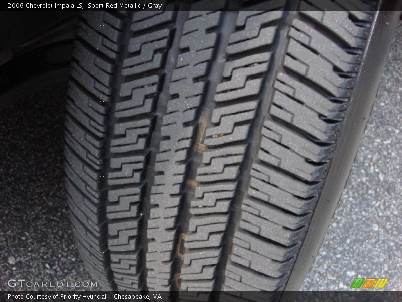 Sport Red Metallic / Gray 2006 Chevrolet Impala LS
