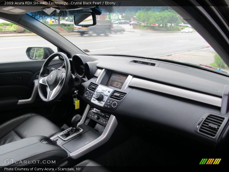 Crystal Black Pearl / Ebony 2009 Acura RDX SH-AWD Technology