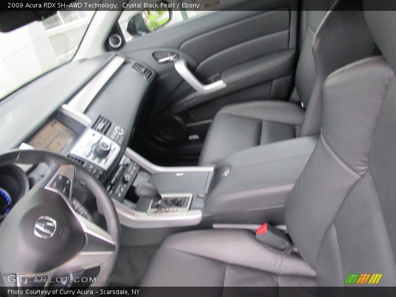 Crystal Black Pearl / Ebony 2009 Acura RDX SH-AWD Technology