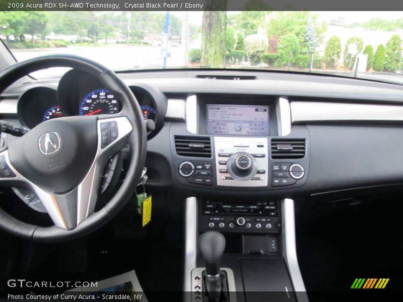 Crystal Black Pearl / Ebony 2009 Acura RDX SH-AWD Technology