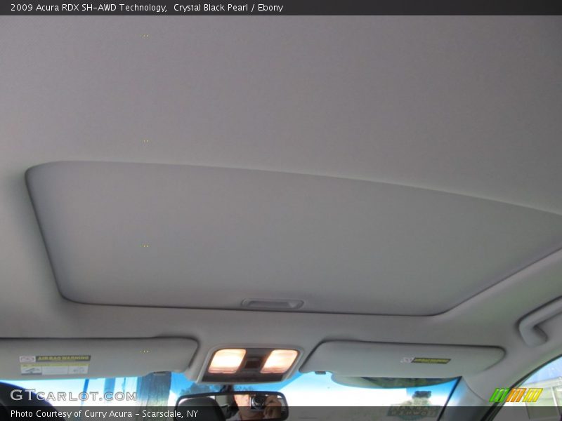 Crystal Black Pearl / Ebony 2009 Acura RDX SH-AWD Technology