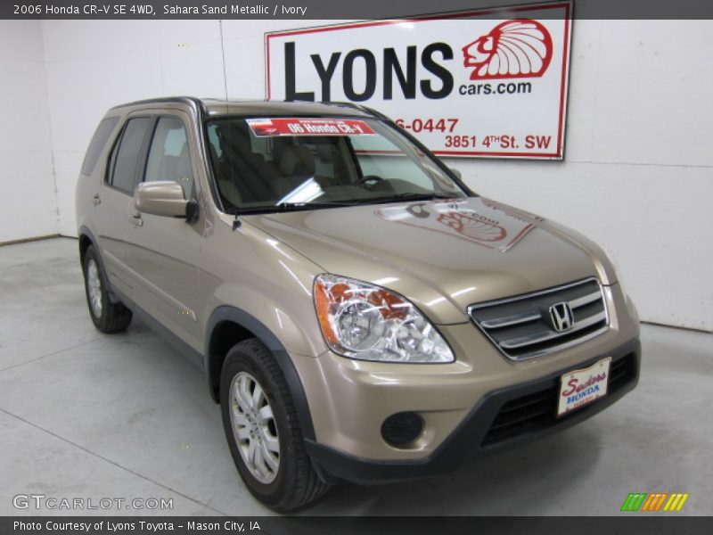 Sahara Sand Metallic / Ivory 2006 Honda CR-V SE 4WD