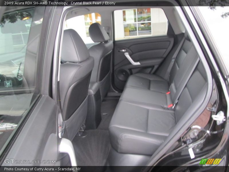 Crystal Black Pearl / Ebony 2009 Acura RDX SH-AWD Technology