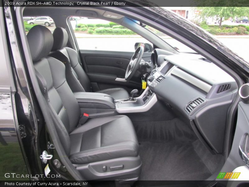 Crystal Black Pearl / Ebony 2009 Acura RDX SH-AWD Technology