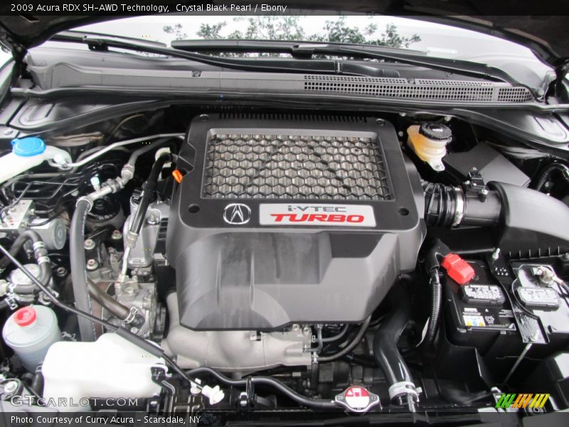 Crystal Black Pearl / Ebony 2009 Acura RDX SH-AWD Technology