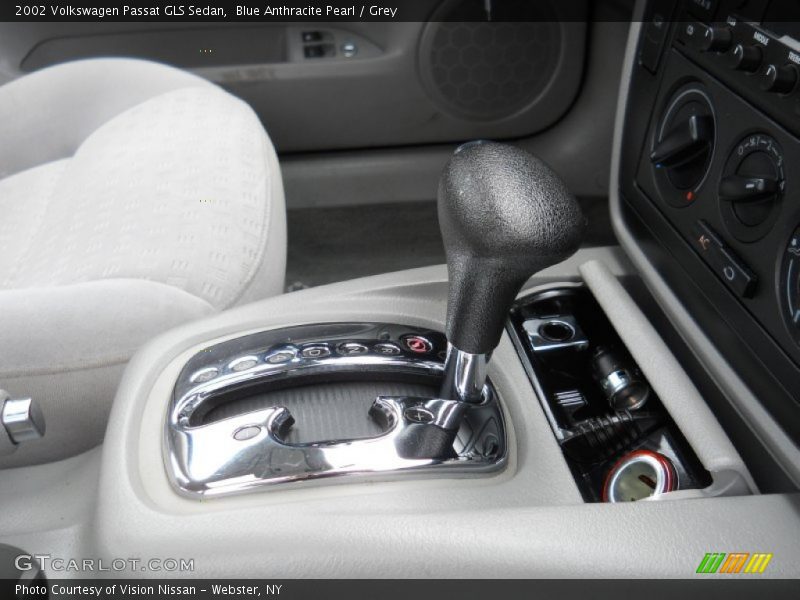 Blue Anthracite Pearl / Grey 2002 Volkswagen Passat GLS Sedan