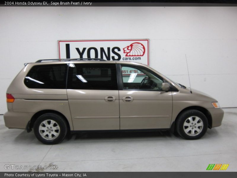 Sage Brush Pearl / Ivory 2004 Honda Odyssey EX