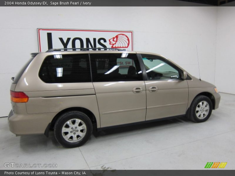 Sage Brush Pearl / Ivory 2004 Honda Odyssey EX