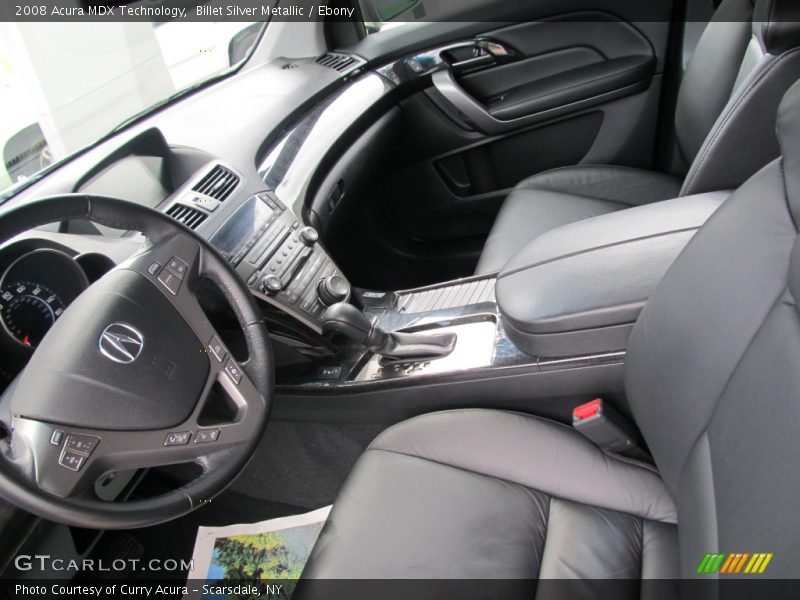 Billet Silver Metallic / Ebony 2008 Acura MDX Technology
