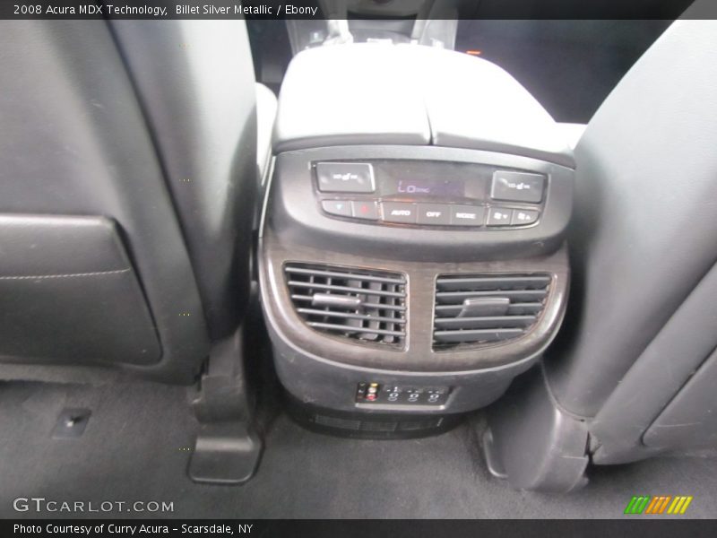 Billet Silver Metallic / Ebony 2008 Acura MDX Technology