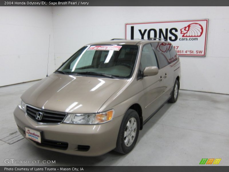 Sage Brush Pearl / Ivory 2004 Honda Odyssey EX