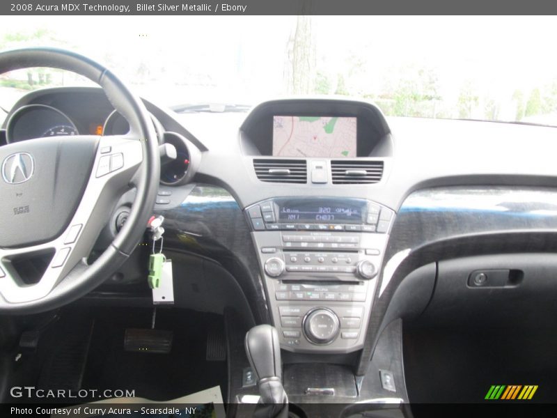 Billet Silver Metallic / Ebony 2008 Acura MDX Technology