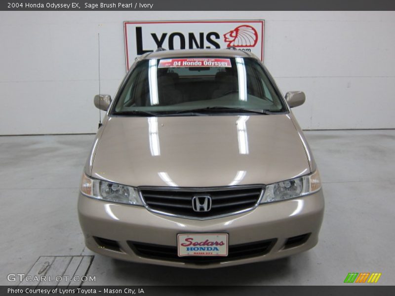 Sage Brush Pearl / Ivory 2004 Honda Odyssey EX