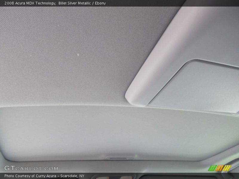 Billet Silver Metallic / Ebony 2008 Acura MDX Technology