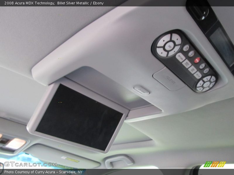 Billet Silver Metallic / Ebony 2008 Acura MDX Technology