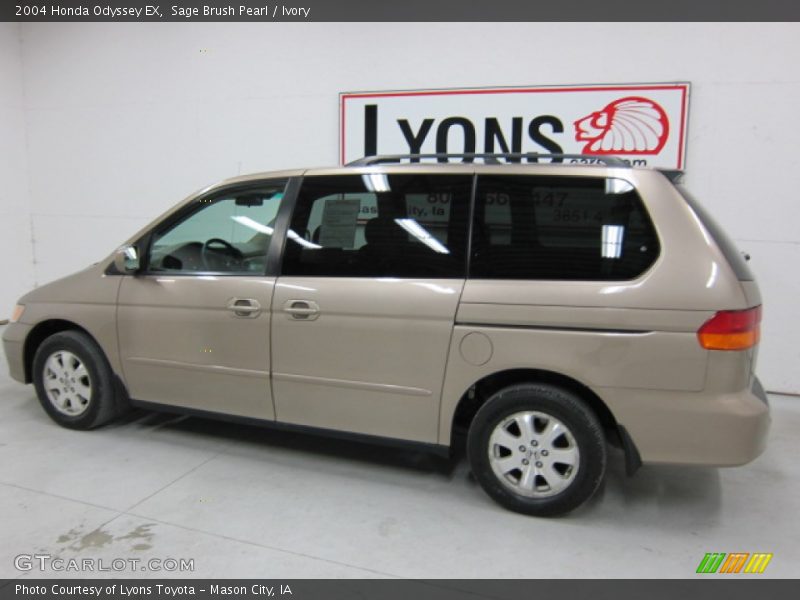 Sage Brush Pearl / Ivory 2004 Honda Odyssey EX