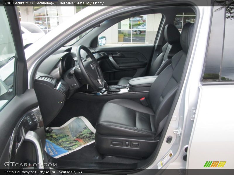 Billet Silver Metallic / Ebony 2008 Acura MDX Technology