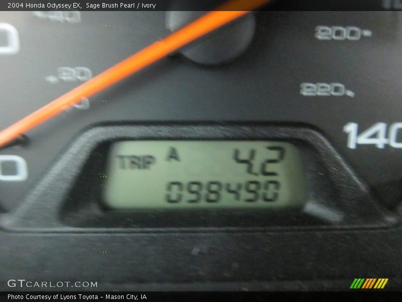 Sage Brush Pearl / Ivory 2004 Honda Odyssey EX
