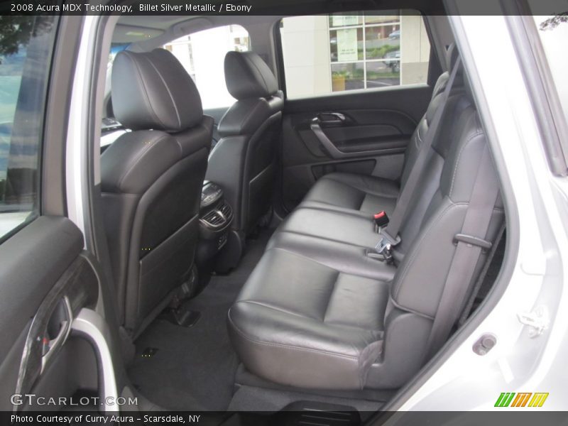 Billet Silver Metallic / Ebony 2008 Acura MDX Technology