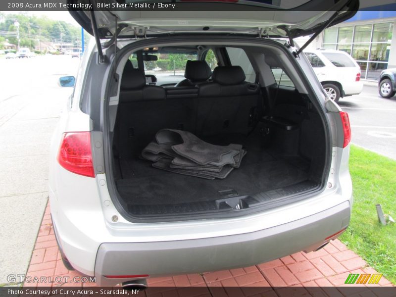 Billet Silver Metallic / Ebony 2008 Acura MDX Technology
