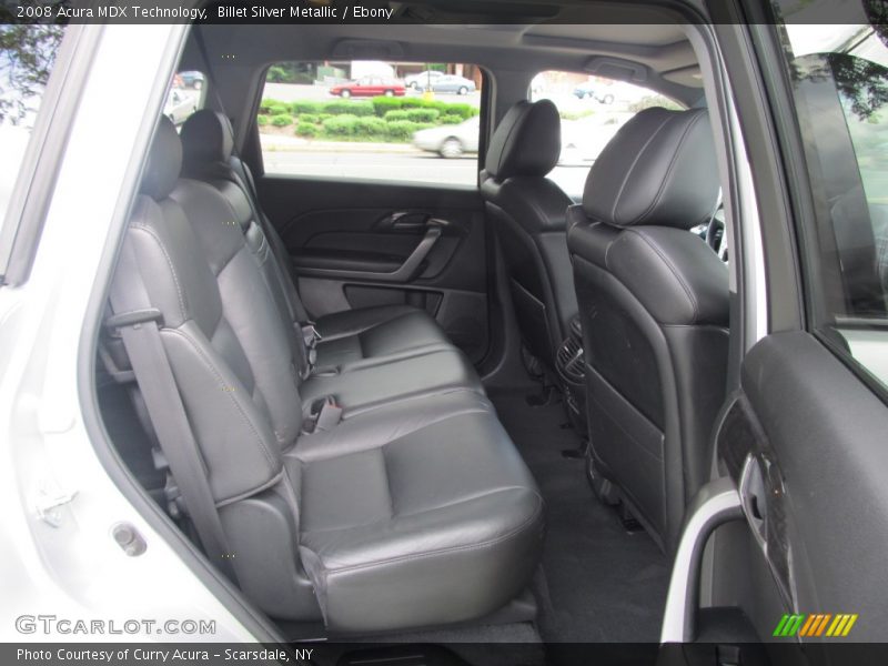 Billet Silver Metallic / Ebony 2008 Acura MDX Technology