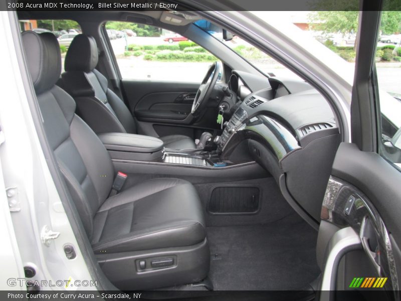 Billet Silver Metallic / Ebony 2008 Acura MDX Technology