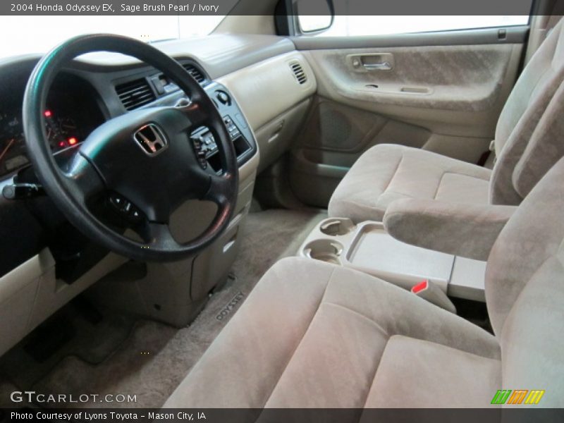 Sage Brush Pearl / Ivory 2004 Honda Odyssey EX