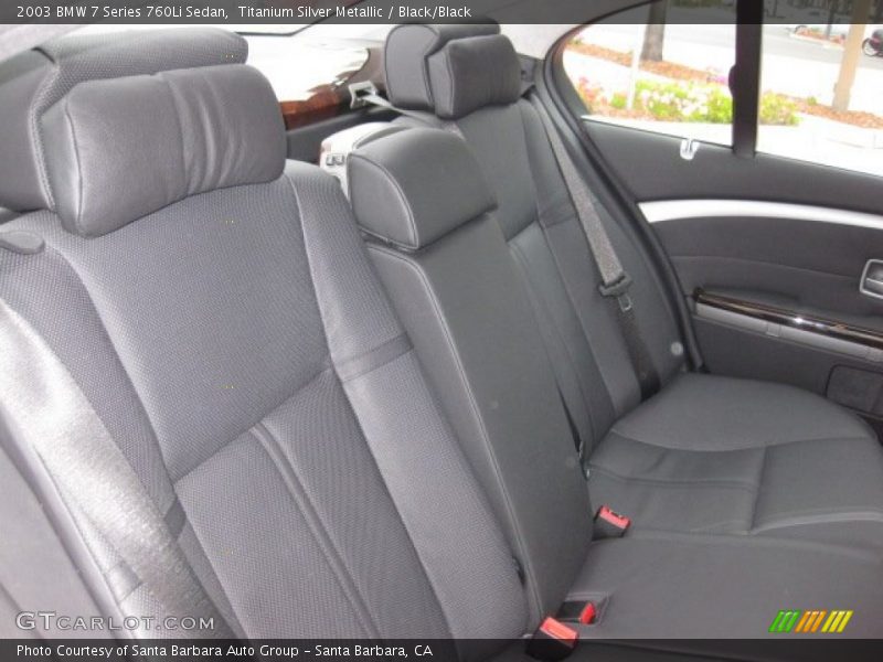  2003 7 Series 760Li Sedan Black/Black Interior