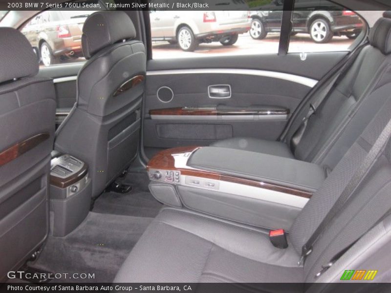  2003 7 Series 760Li Sedan Black/Black Interior