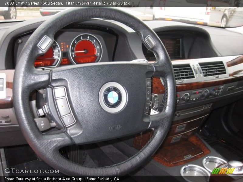  2003 7 Series 760Li Sedan Steering Wheel