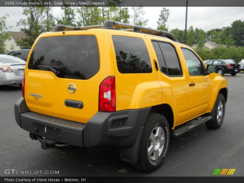 Solar Yellow / Steel/Graphite 2008 Nissan Xterra S 4x4