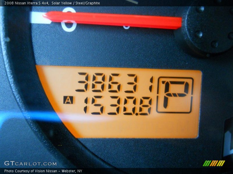 Solar Yellow / Steel/Graphite 2008 Nissan Xterra S 4x4