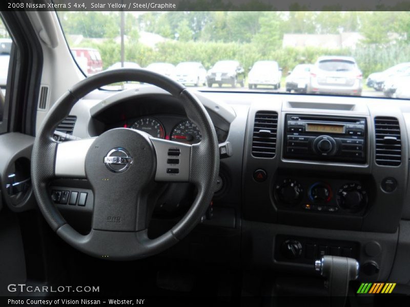 Solar Yellow / Steel/Graphite 2008 Nissan Xterra S 4x4