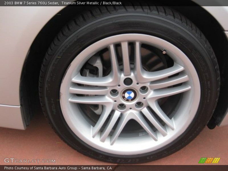  2003 7 Series 760Li Sedan Wheel