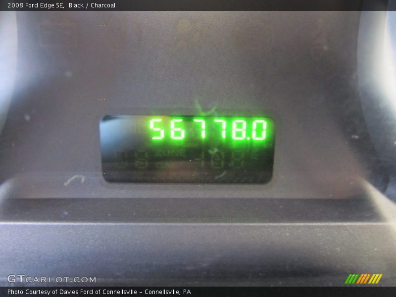 Black / Charcoal 2008 Ford Edge SE