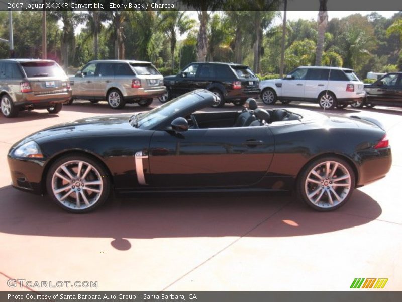  2007 XK XKR Convertible Ebony Black