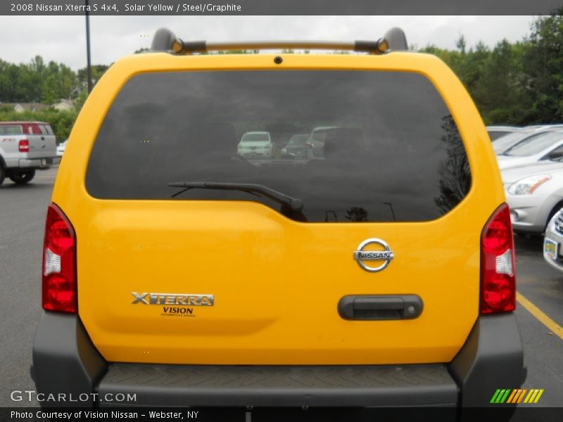 Solar Yellow / Steel/Graphite 2008 Nissan Xterra S 4x4