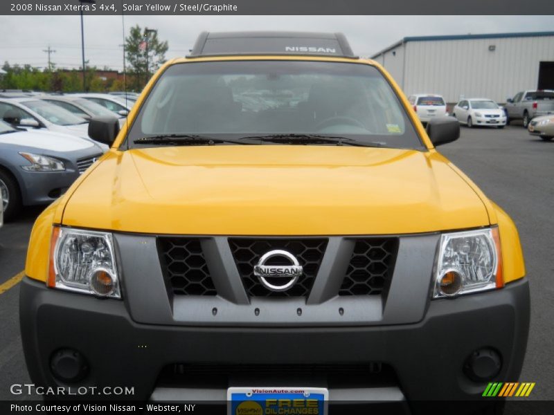 Solar Yellow / Steel/Graphite 2008 Nissan Xterra S 4x4