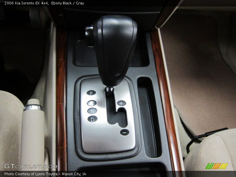 Ebony Black / Gray 2006 Kia Sorento EX 4x4