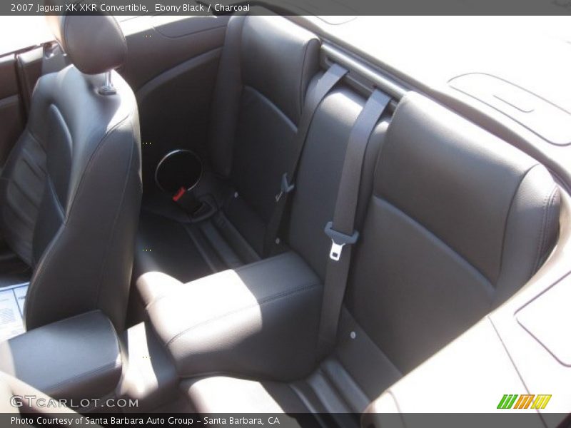 Ebony Black / Charcoal 2007 Jaguar XK XKR Convertible