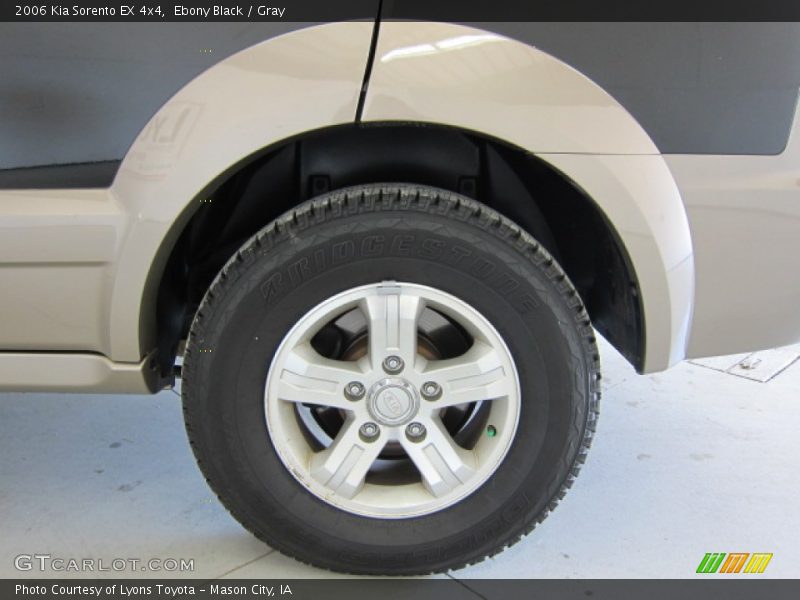 Ebony Black / Gray 2006 Kia Sorento EX 4x4