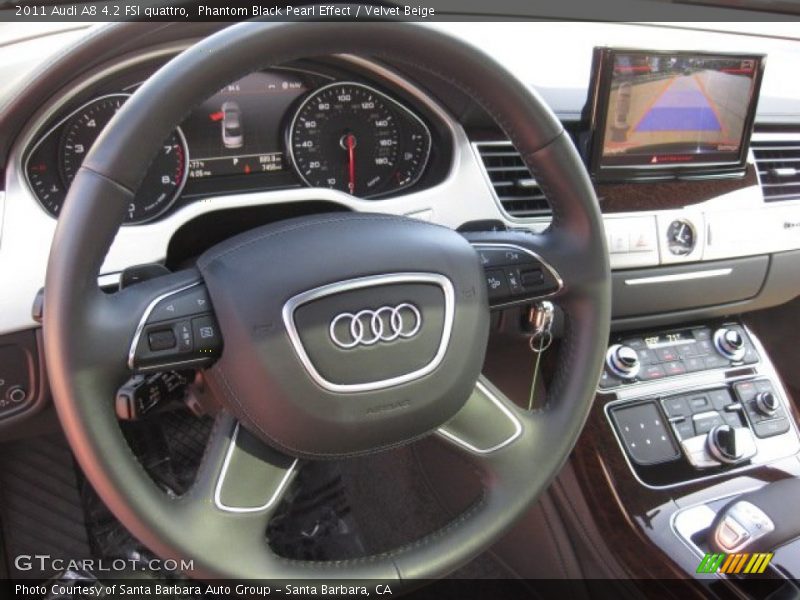  2011 A8 4.2 FSI quattro Steering Wheel