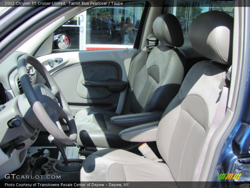 Patriot Blue Pearlcoat / Taupe 2002 Chrysler PT Cruiser Limited