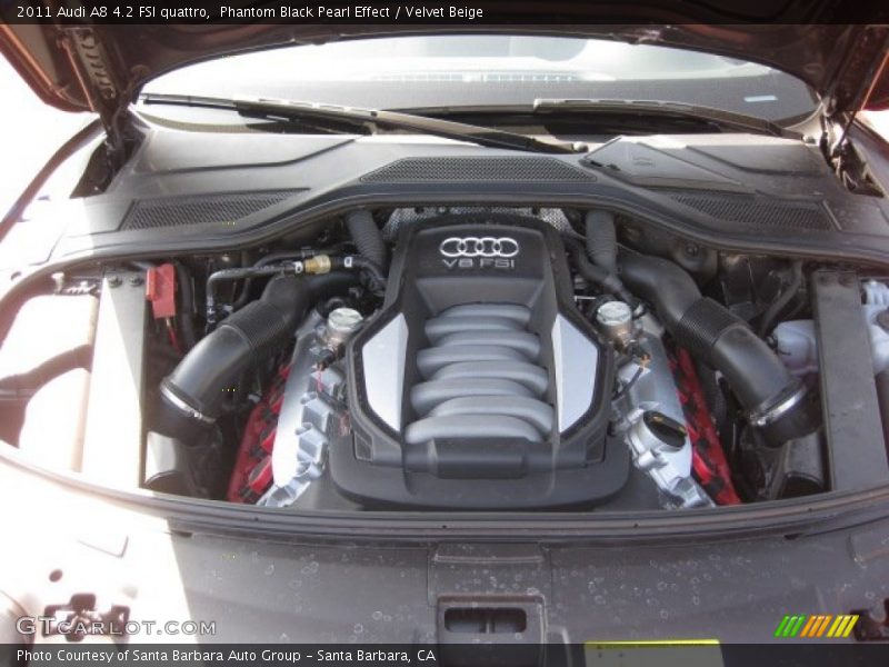  2011 A8 4.2 FSI quattro Engine - 4.2 Liter FSI DOHC 32-Valve VVT V8